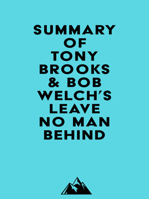 cover image of Summary of Tony Brooks & Bob Welch's Leave No Man Behind